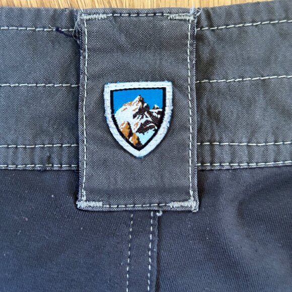 Kuhl Men's Hiking Pants 38x30 Born In The Mountains Dark Gray Cotton Blend Pants - Picture 8 of 12